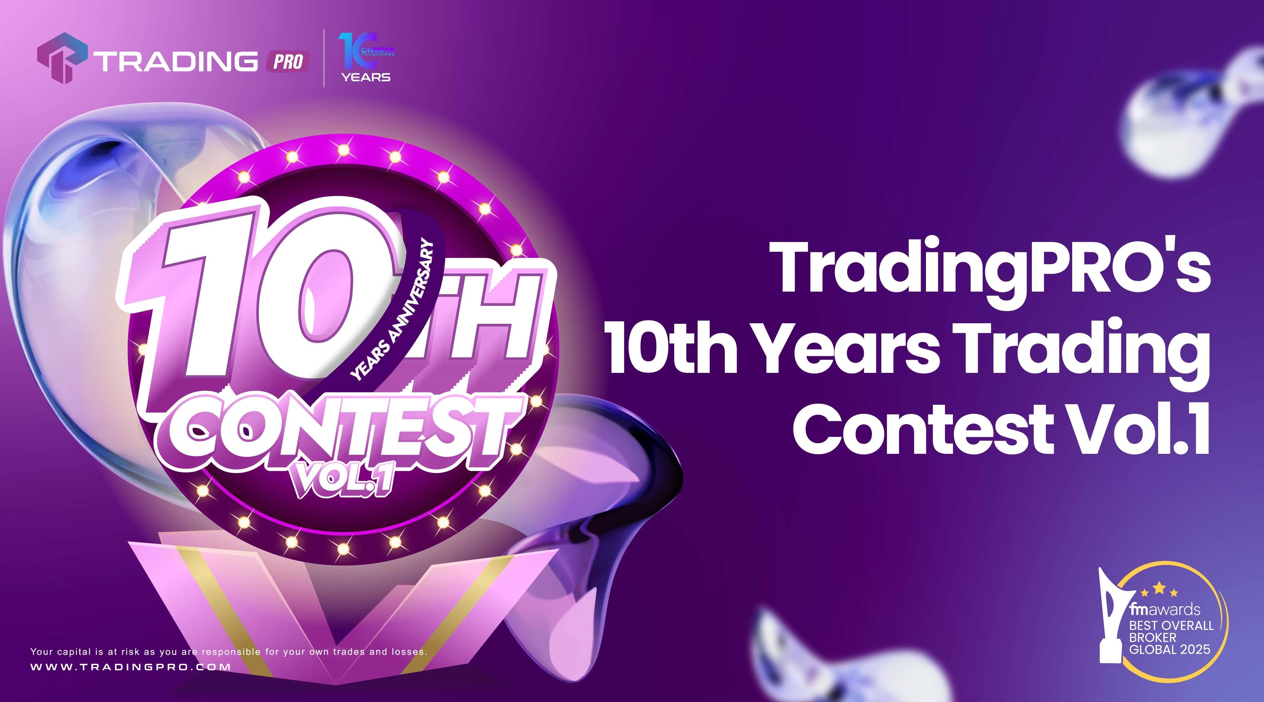 TradingPRO's 10th Years Trading Contest Vol.1